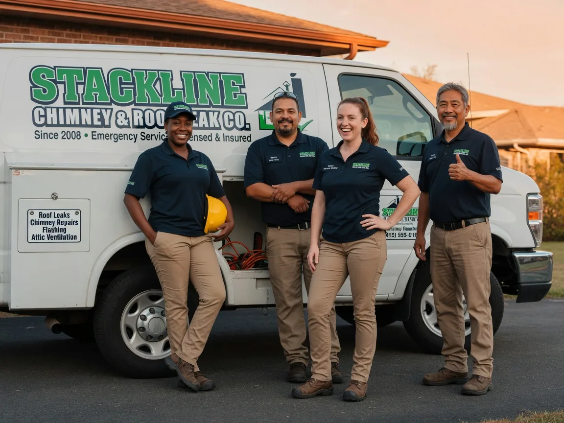 Chimney flashing repair company in Eyota, MN